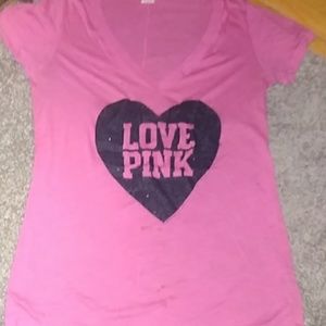 Victoria's secret pink tee